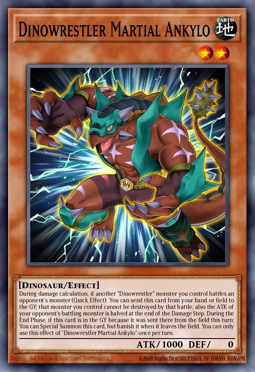 Dinowrestler Martial Ankylo - Image 1