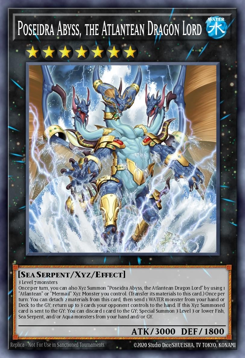 Poseidra Abyss, the Atlantean Dragon Lord - Image 1