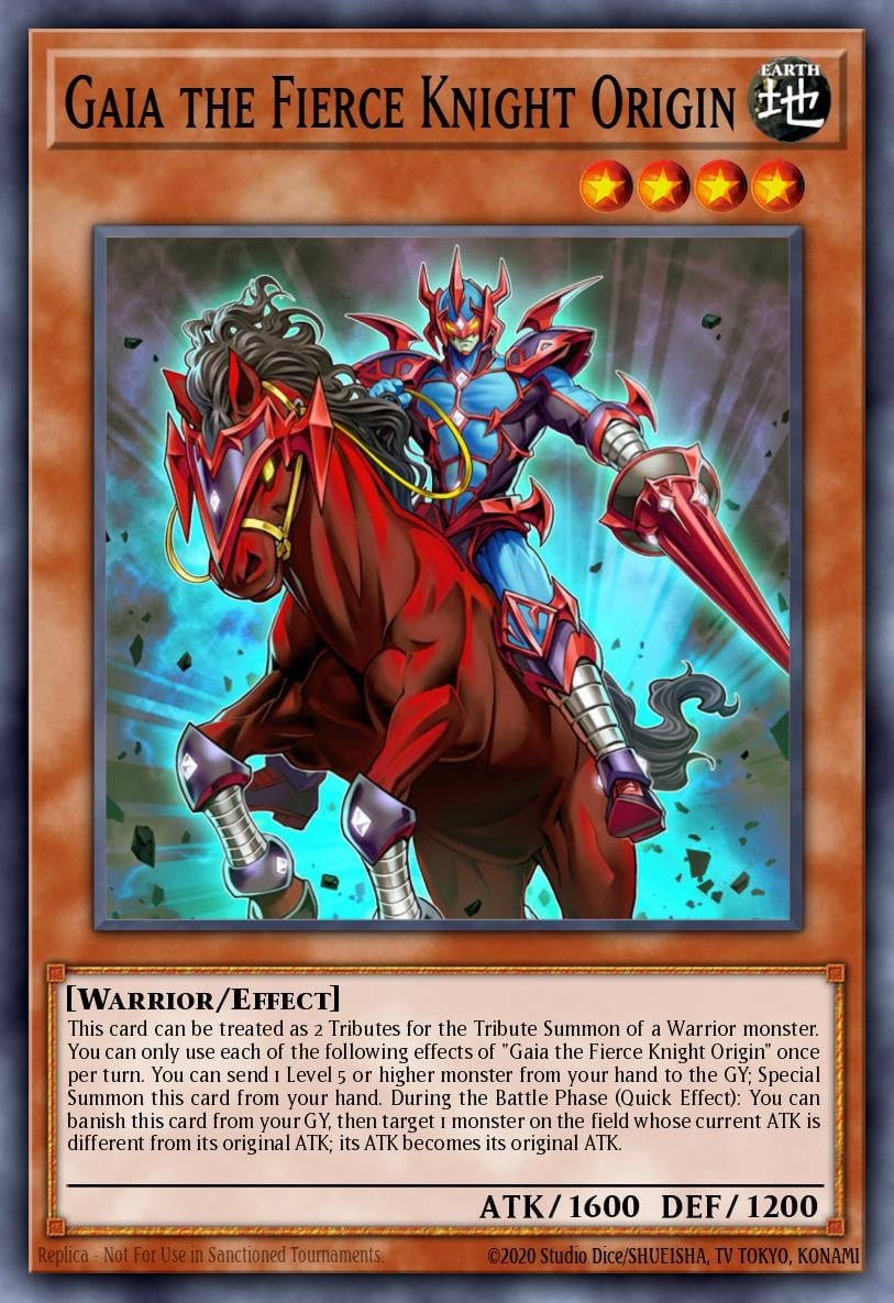 Gaia the Fierce Knight Origin - Image 1
