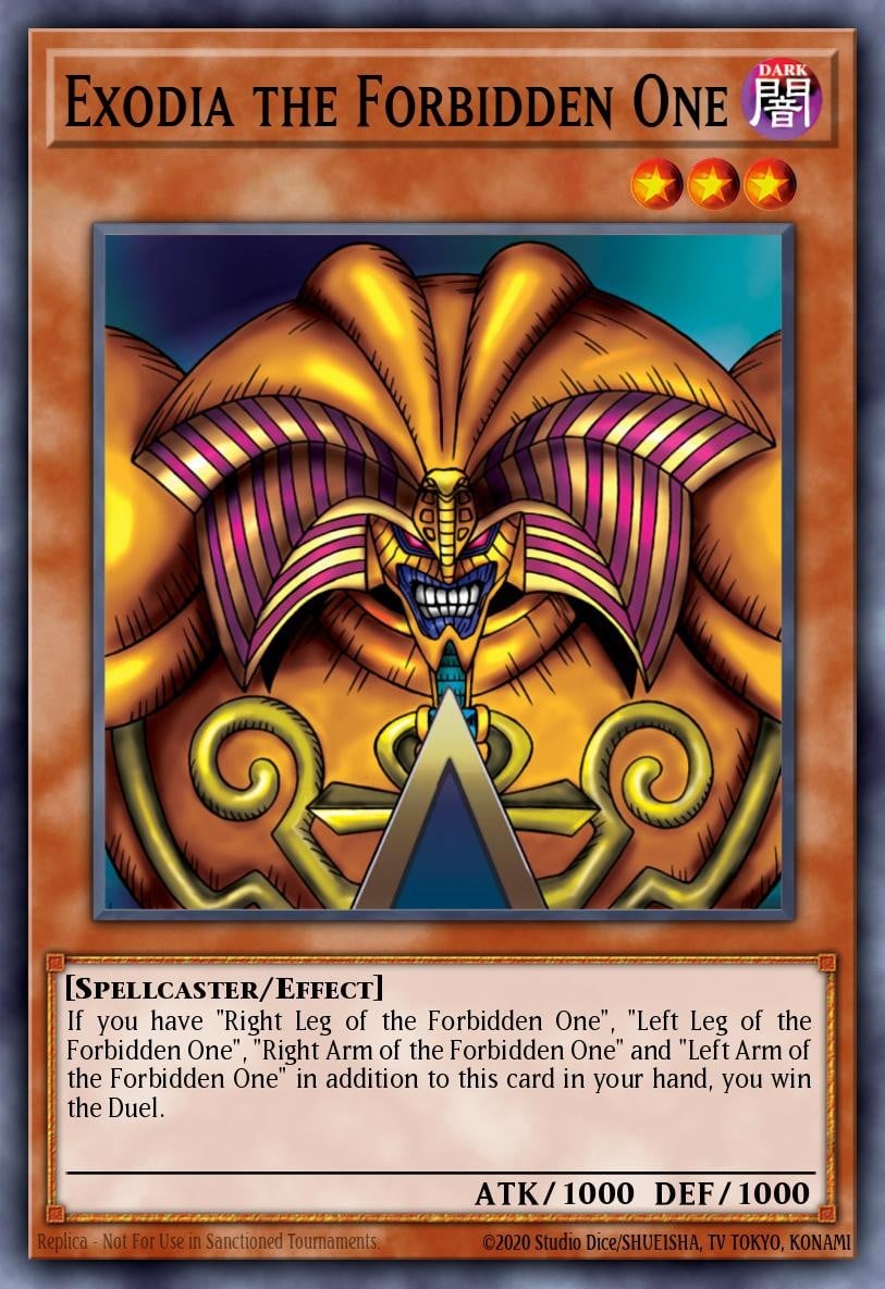 Exodia the Forbidden One - Image 1