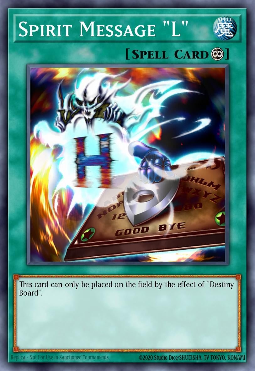 Spirit Message "L" - Image 1