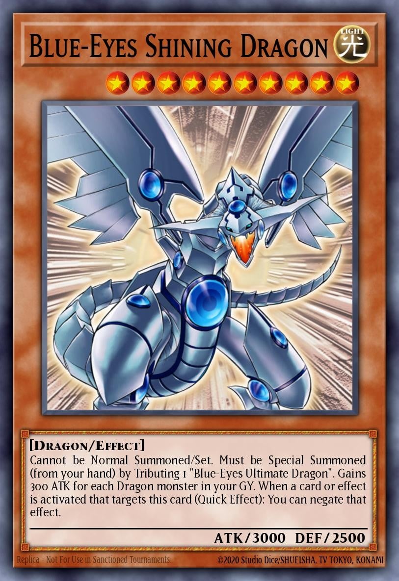 Blue-Eyes Shining Dragon - Image 1