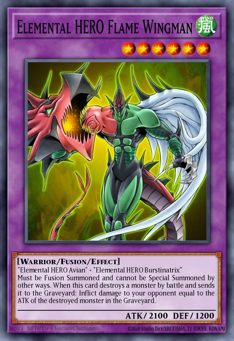 Elemental HERO Flame Wingman - Image 1