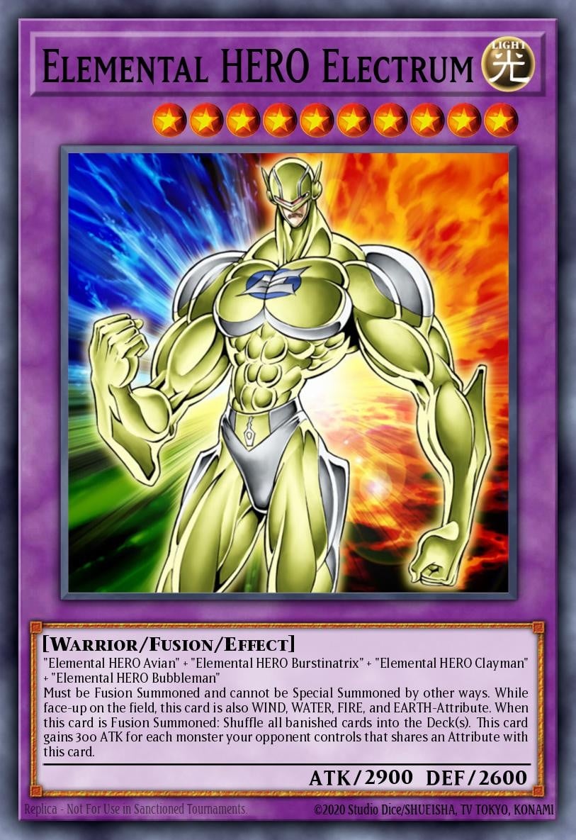 Elemental HERO Electrum - Image 1