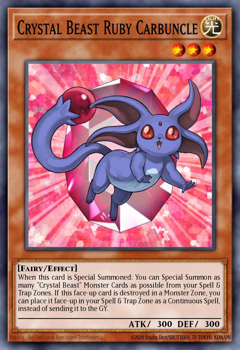 Crystal Beast Ruby Carbuncle - Image 1