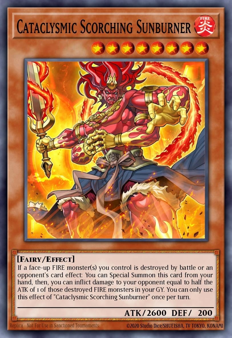 Cataclysmic Scorching Sunburner - Image 1