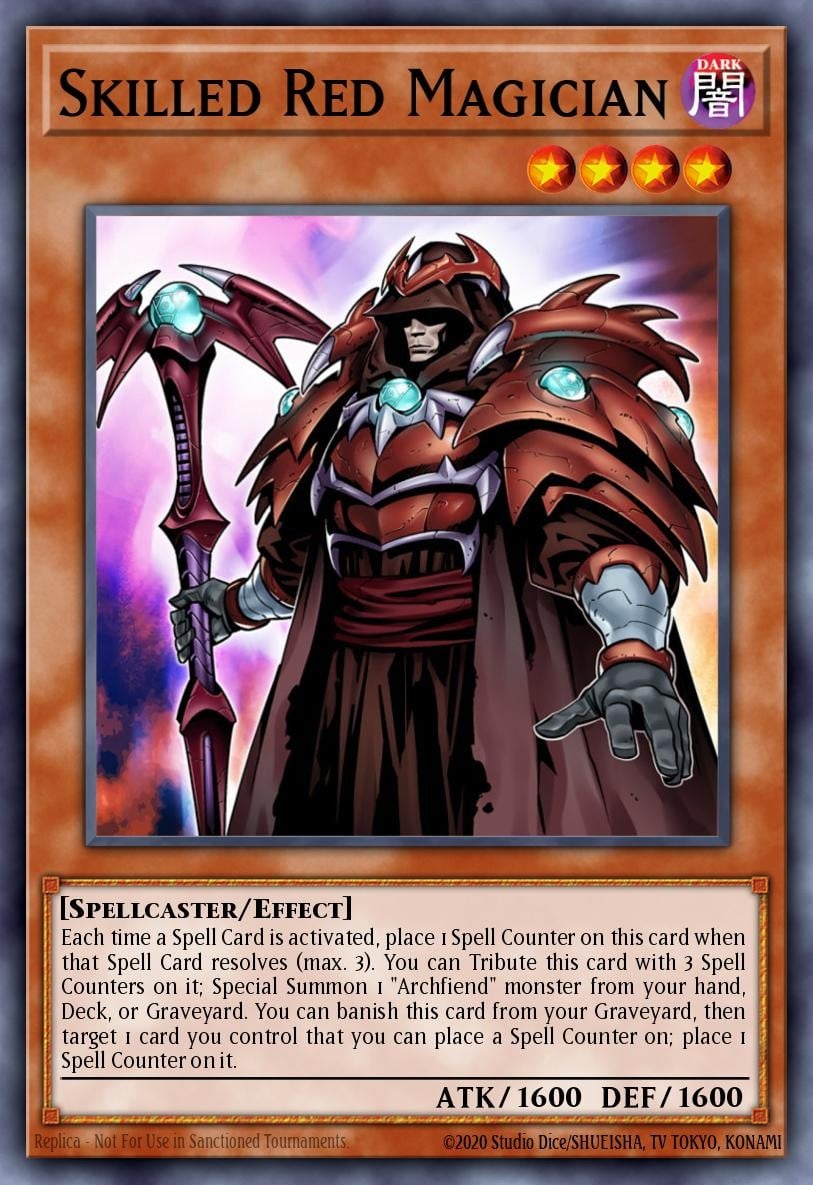 Skilled Red Magician - Image 1