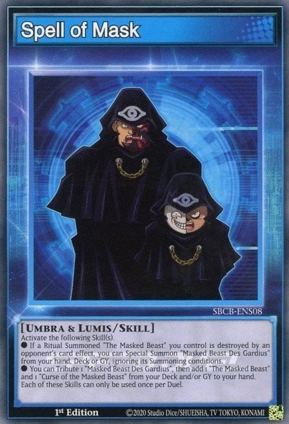 Spell of Mask (Skill Card) - Image 1