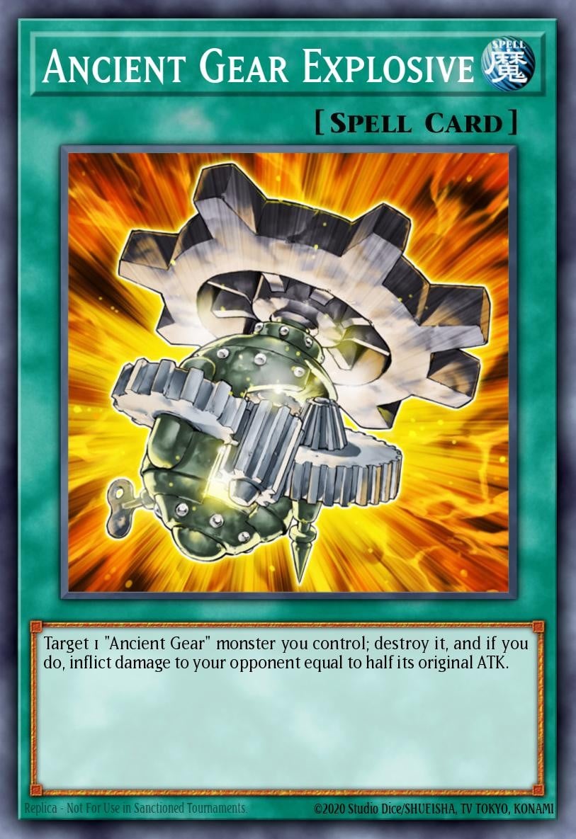 Ancient Gear Explosive - Image 1