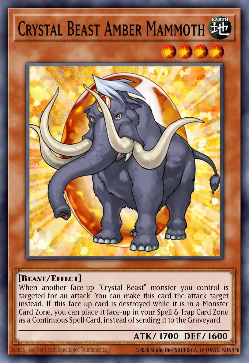 Crystal Beast Amber Mammoth - Image 1