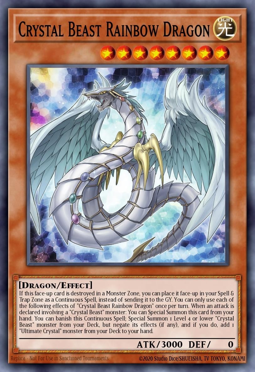 Crystal Beast Rainbow Dragon - Image 1