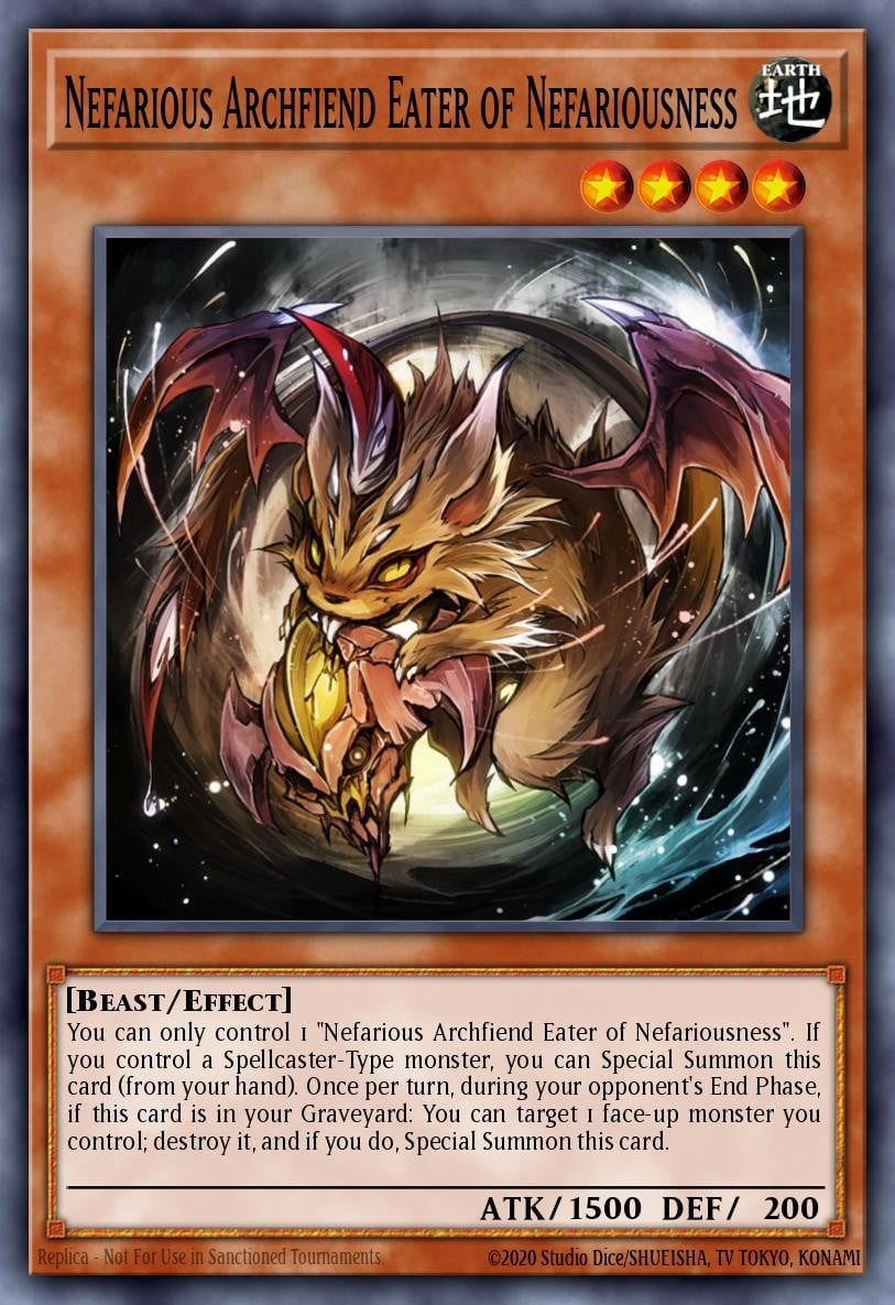 Nefarious Archfiend Eater of Nefariousness - Image 1