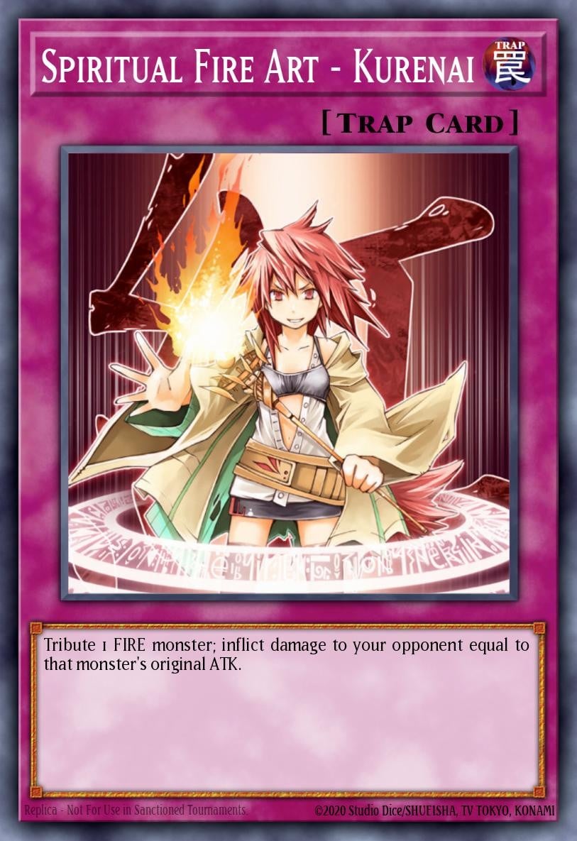 Spiritual Fire Art - Kurenai - Image 1