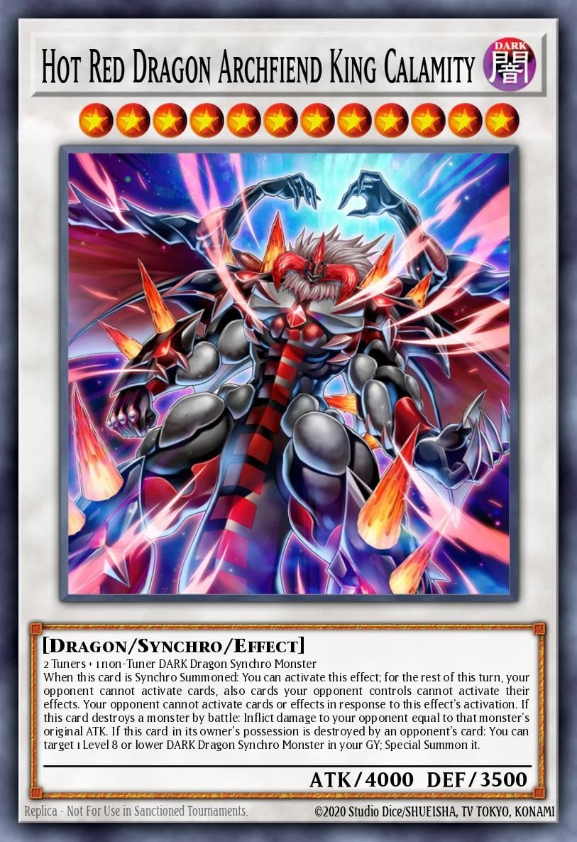 Hot Red Dragon Archfiend King Calamity - Image 1
