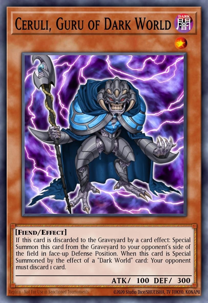 Ceruli, Guru of Dark World - Image 1
