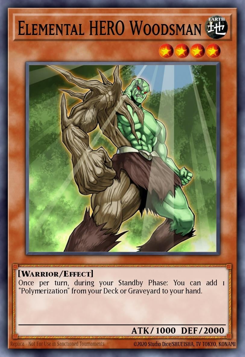 Elemental HERO Woodsman - Image 1
