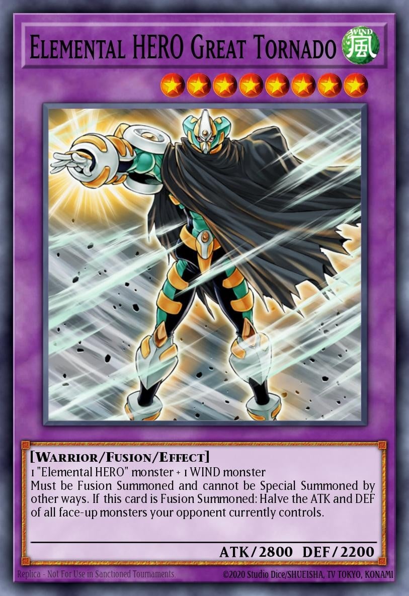 Elemental HERO Great Tornado - Image 1