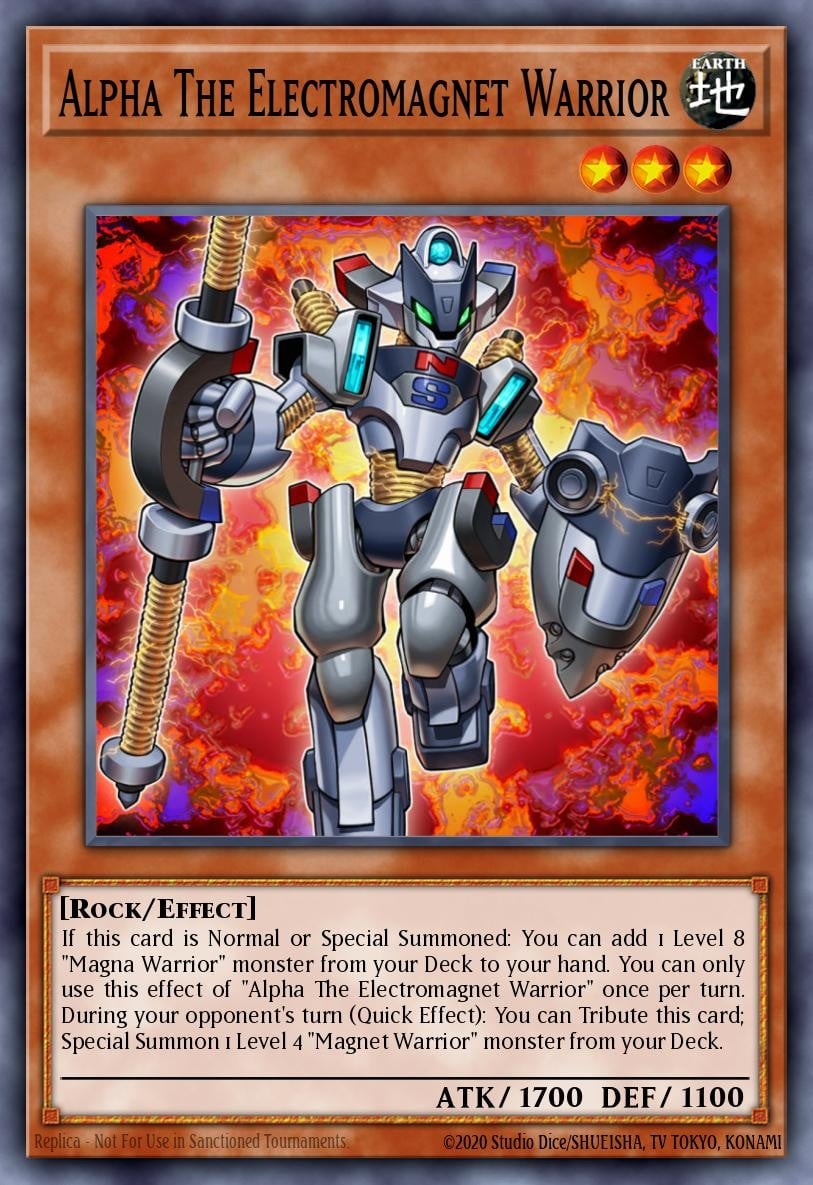 Alpha The Electromagnet Warrior - Image 1