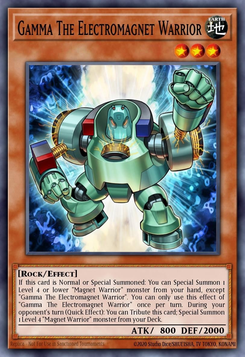 Gamma The Electromagnet Warrior - Image 1