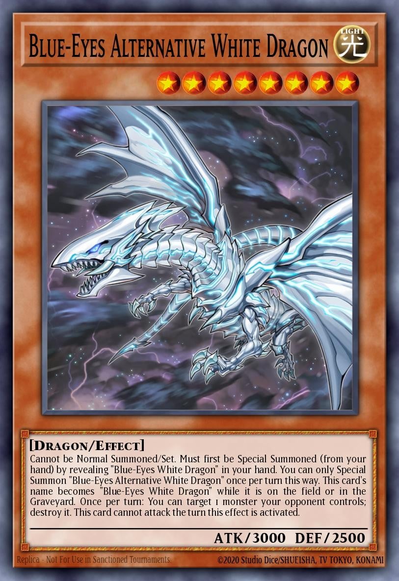 Blue-Eyes Alternative White Dragon - Image 1