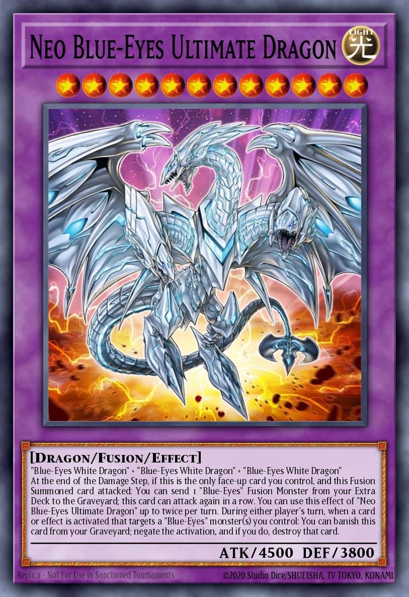 Neo Blue-Eyes Ultimate Dragon - Image 1
