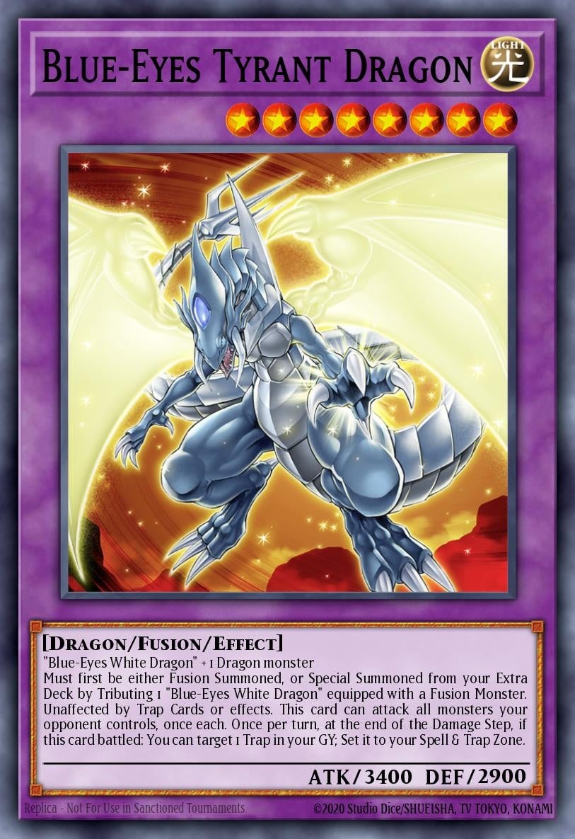 Blue-Eyes Tyrant Dragon - Image 1