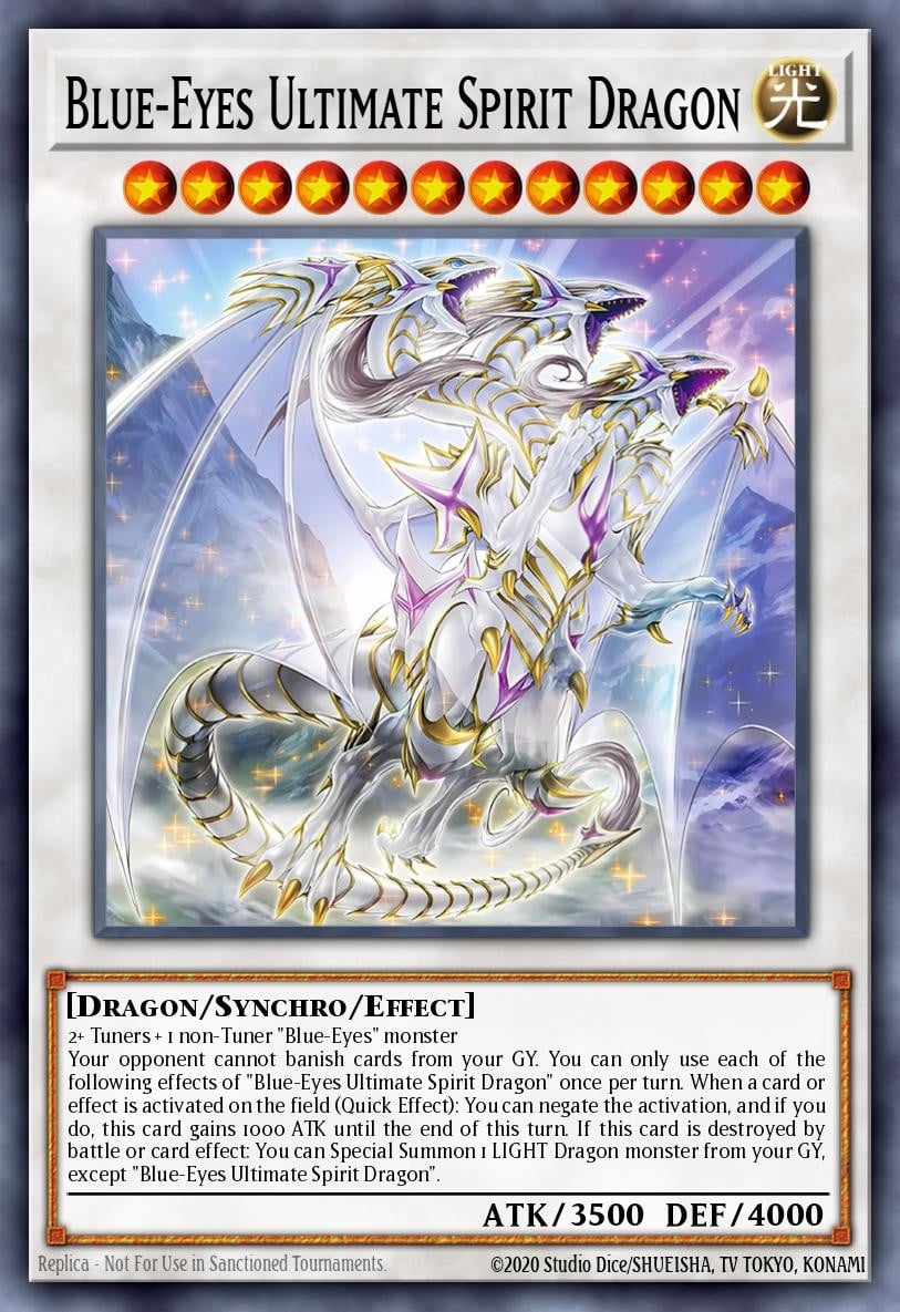 Blue-Eyes Ultimate Spirit Dragon - Image 1