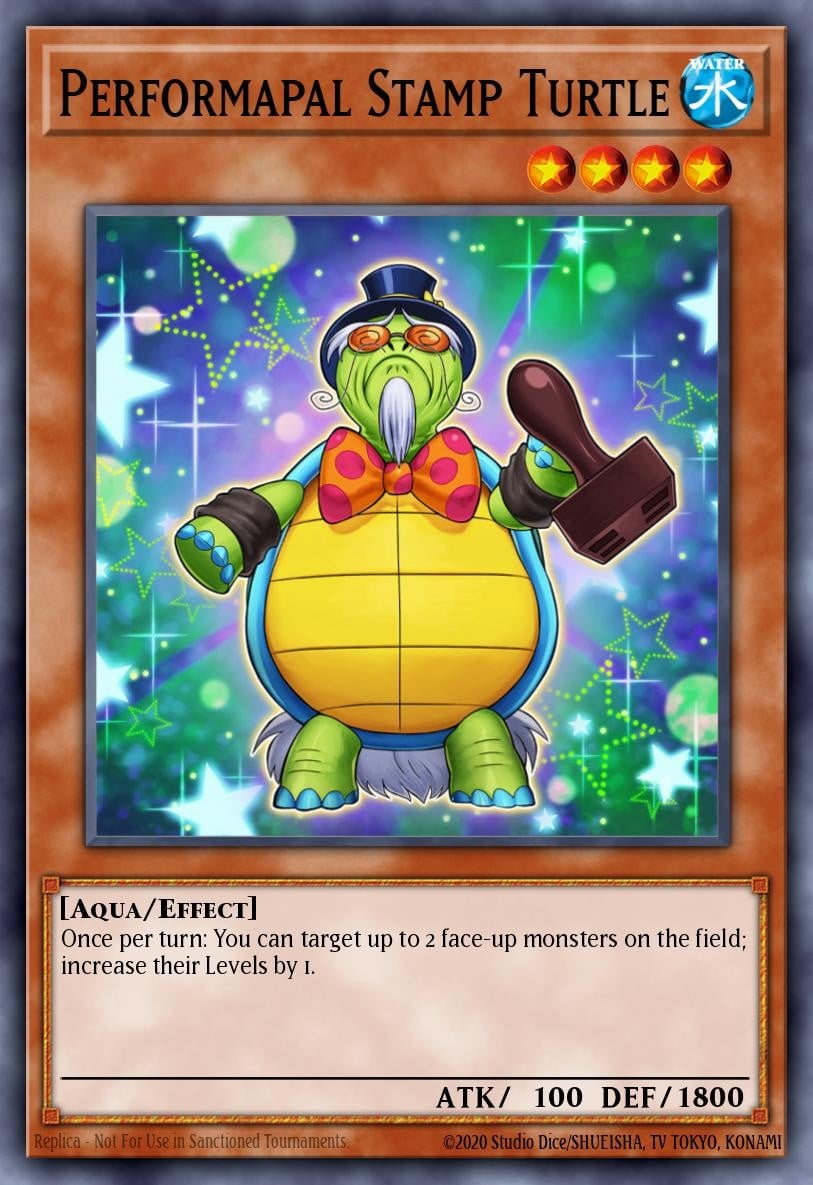 Performapal Stamp Turtle - Image 1