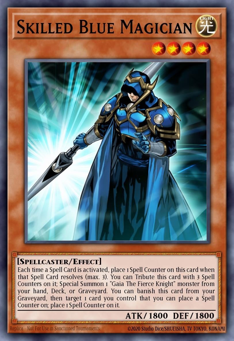 Skilled Blue Magician - Image 1