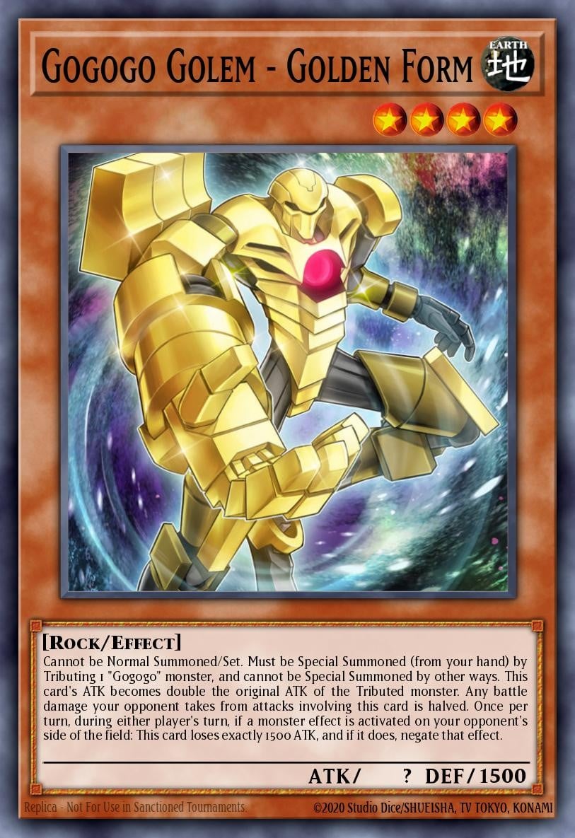 Gogogo Golem - Golden Form - Image 1