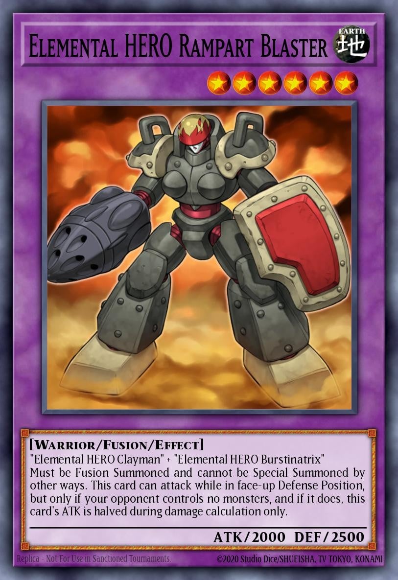 Elemental HERO Rampart Blaster - Image 1