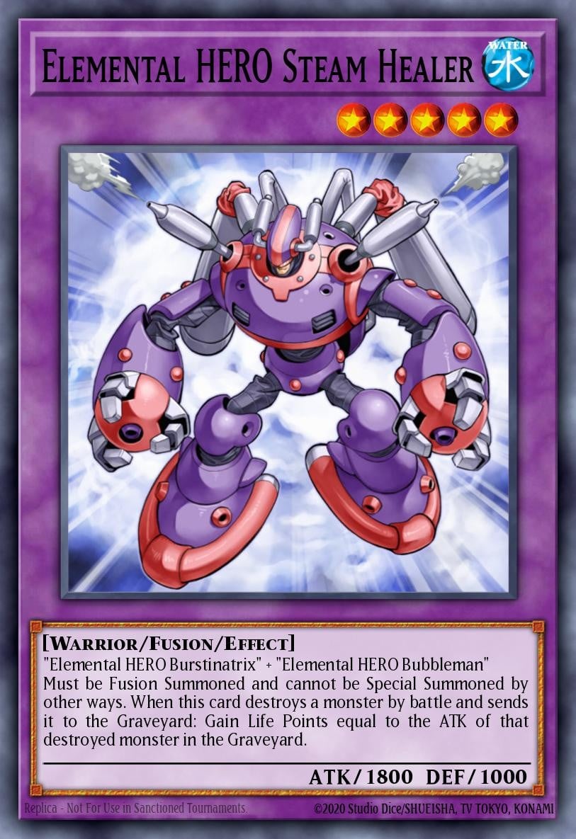 Elemental HERO Steam Healer - Image 1