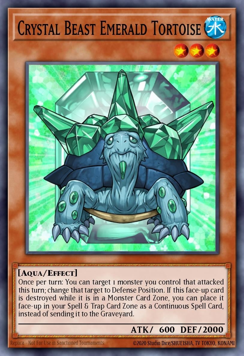 Crystal Beast Emerald Tortoise - Image 1