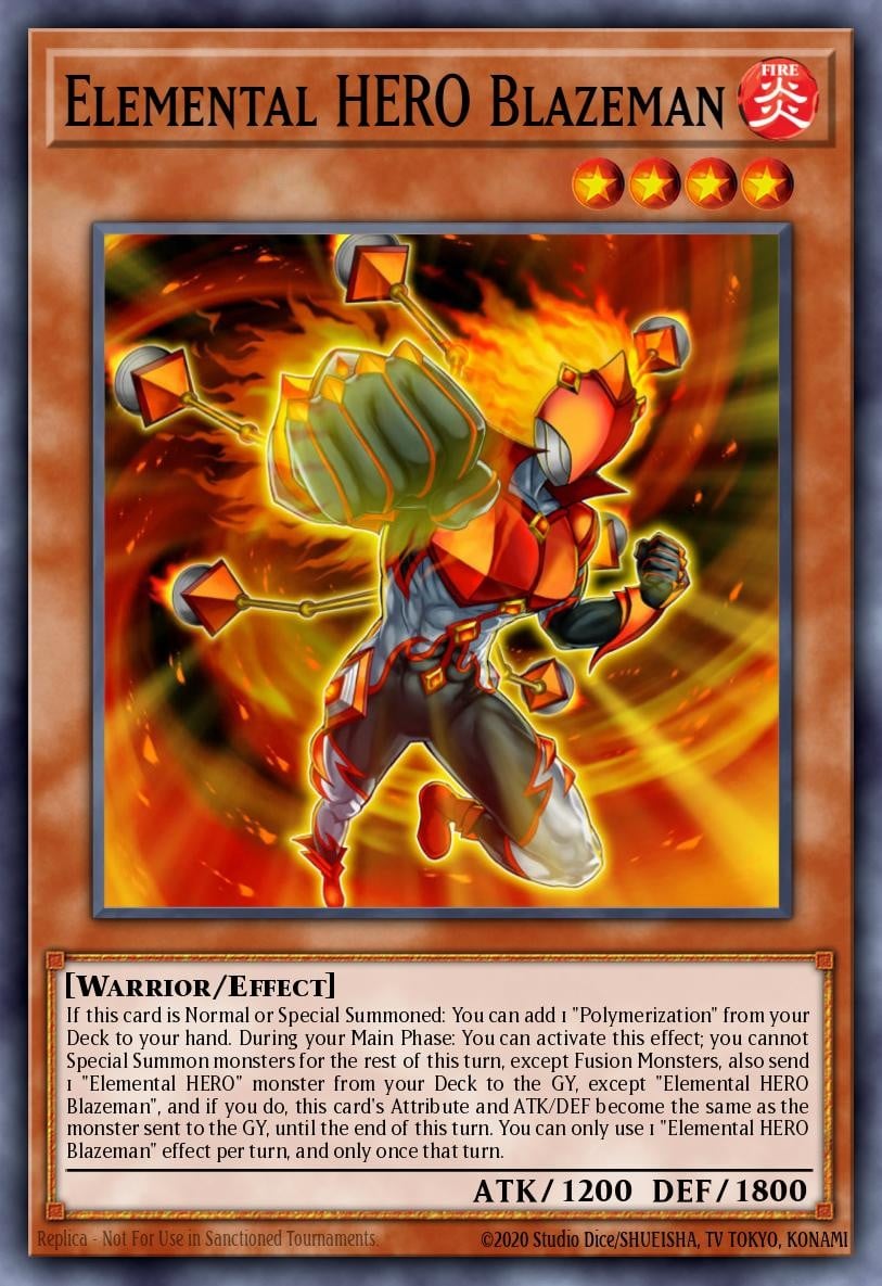 Elemental HERO Blazeman - Image 1