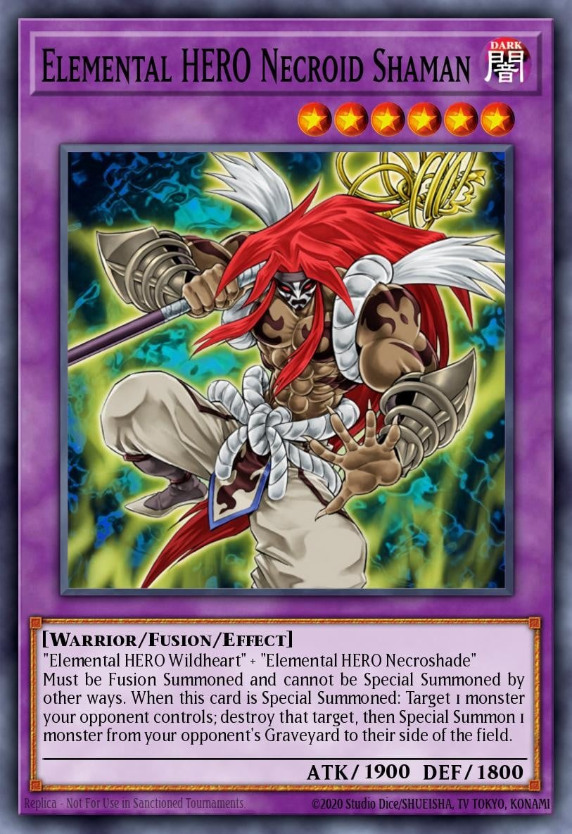 Elemental HERO Necroid Shaman - Image 1