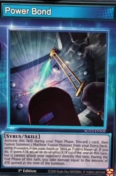 Power Bond (Skill Card) - Image 1