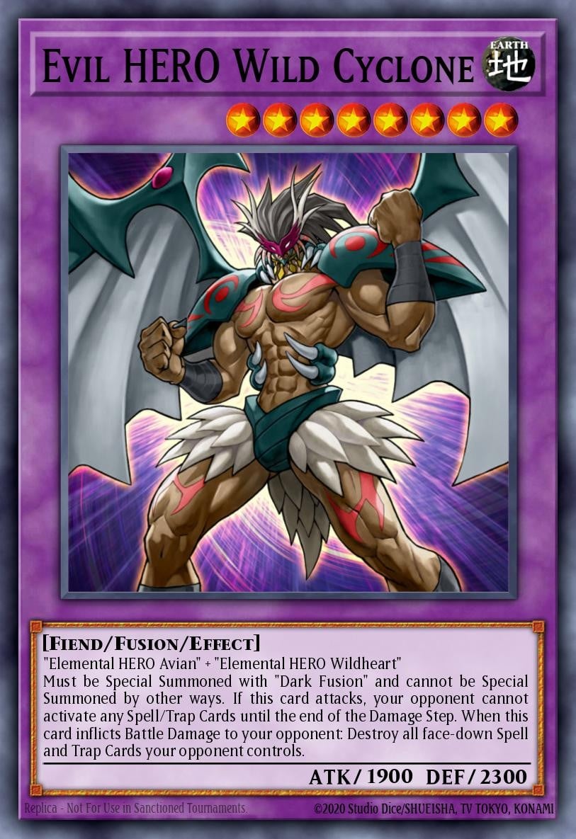 Evil HERO Wild Cyclone - Image 1