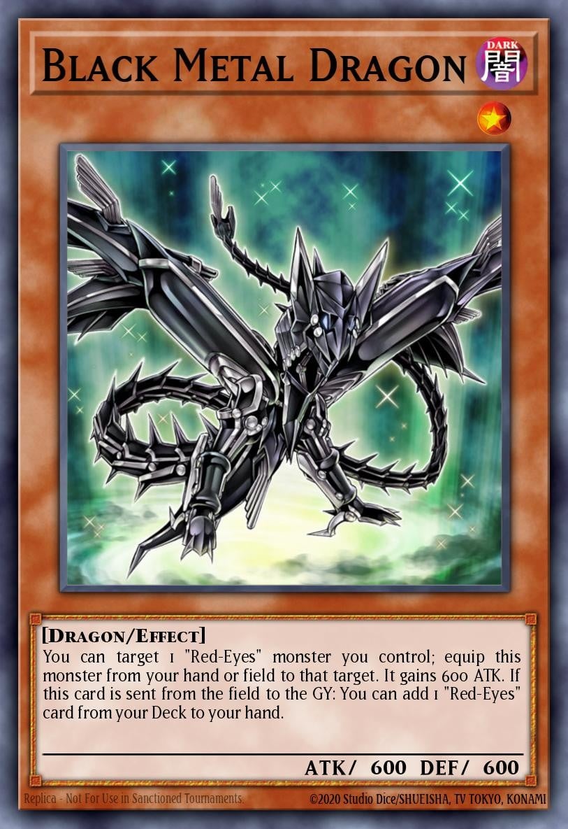 Black Metal Dragon - Image 1