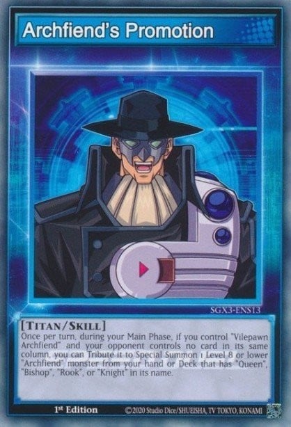 Archfiend's Promotion - Image 1