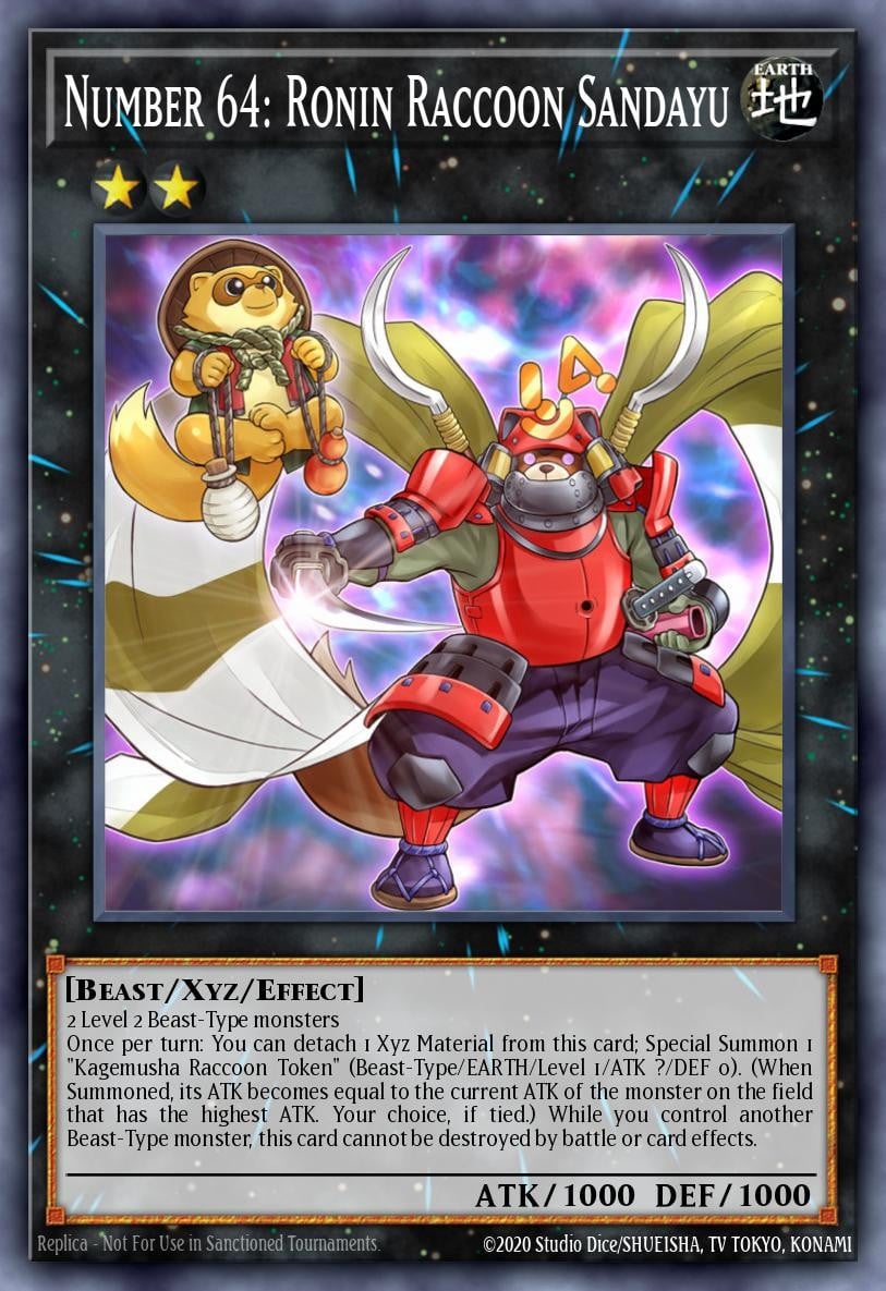 Number 64: Ronin Raccoon Sandayu - Image 1