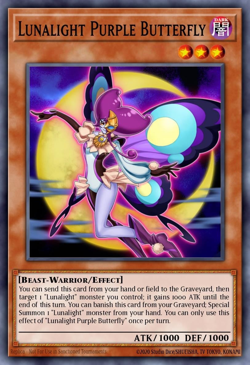 Lunalight Purple Butterfly - Image 1