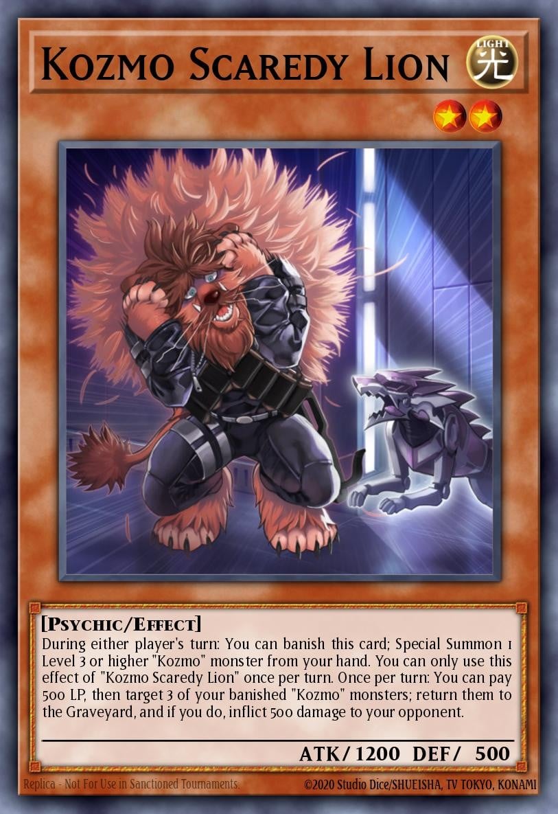 Kozmo Scaredy Lion - Image 1