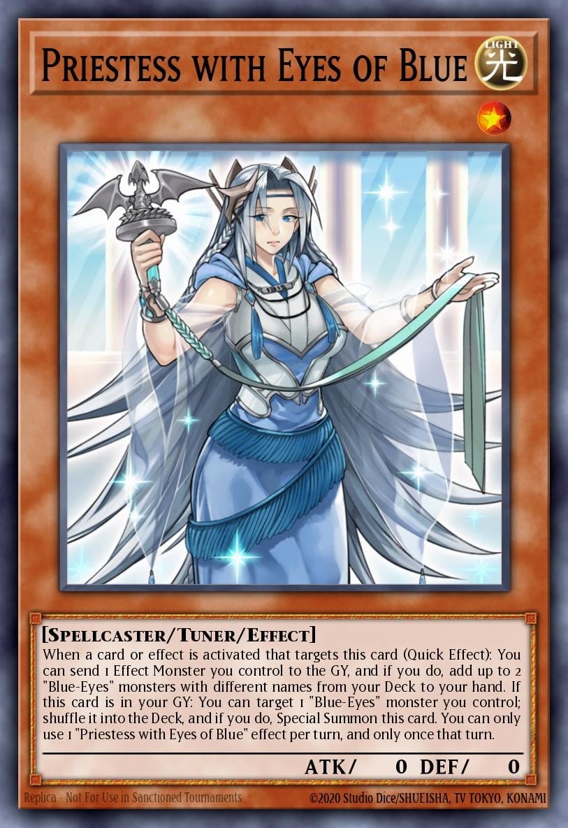 Priestess with Eyes of Blue - Image 1