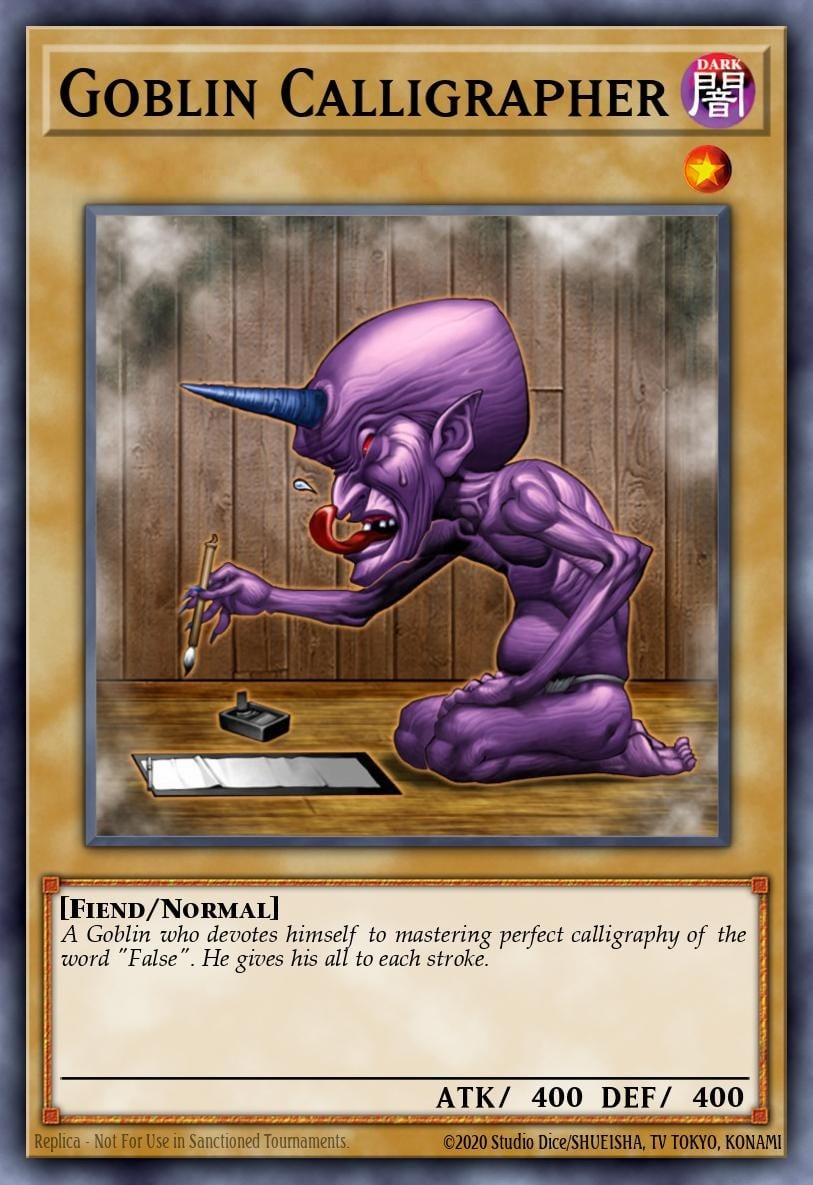 Goblin Calligrapher - Image 1