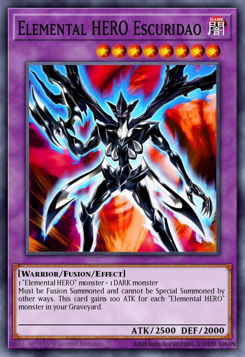 Elemental HERO Escuridao - Image 1