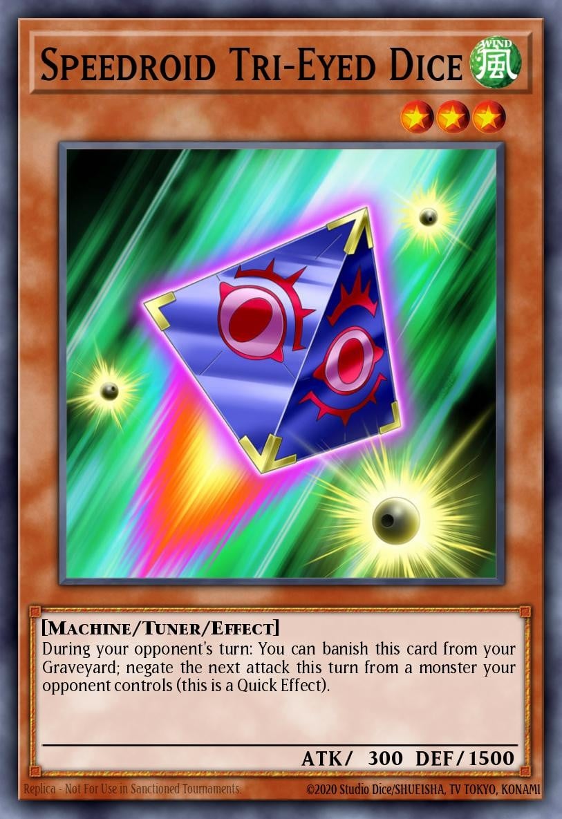 Speedroid Tri-Eyed Dice - Image 1
