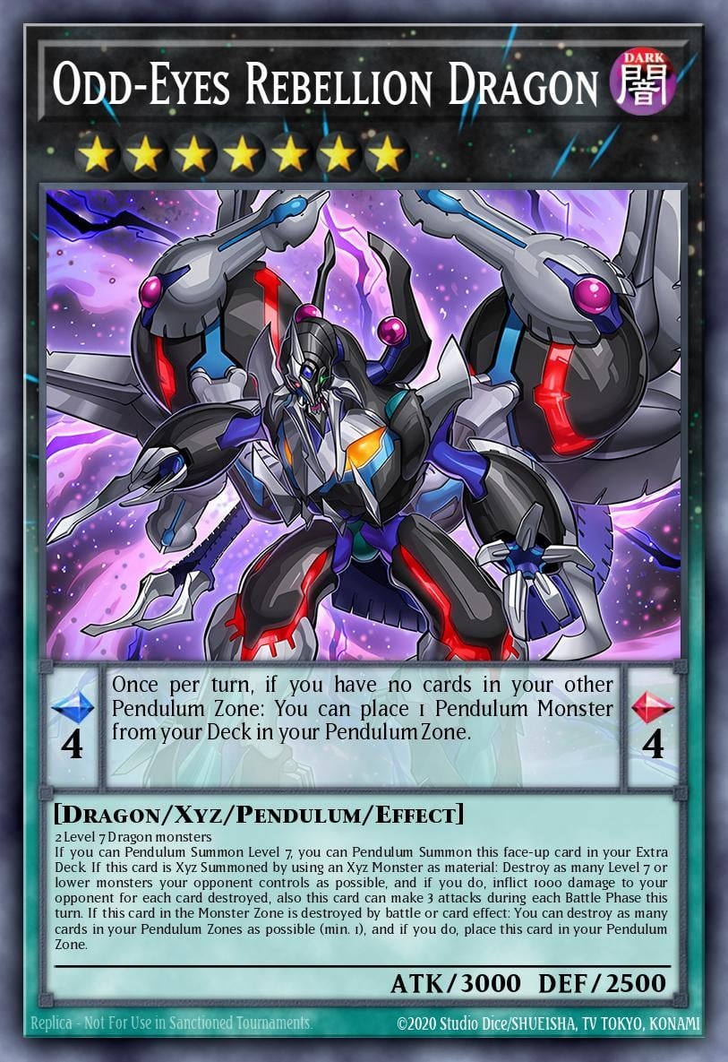 Odd-Eyes Rebellion Dragon - Image 1
