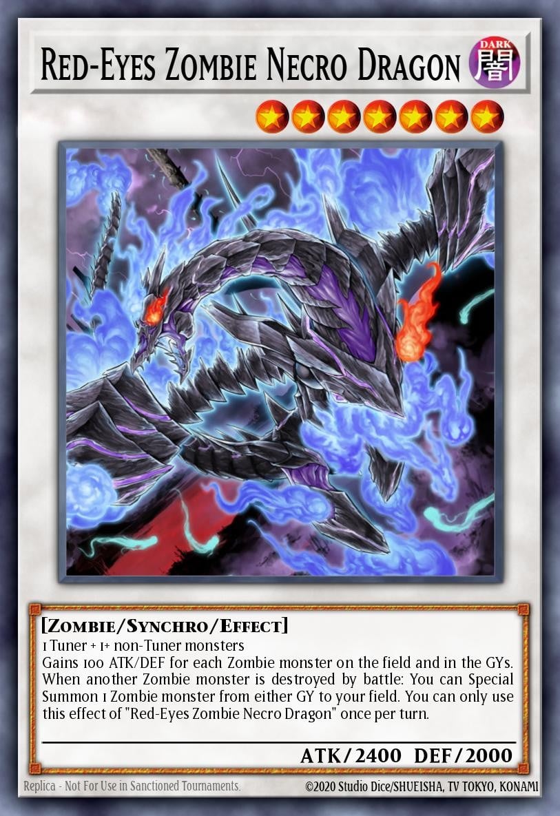 Red-Eyes Zombie Necro Dragon - Image 1