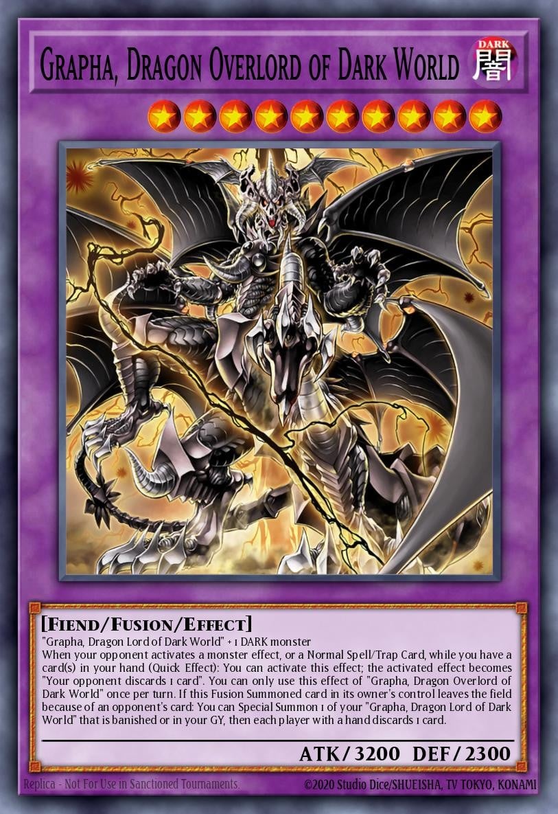 Grapha, Dragon Overlord of Dark World - Image 1