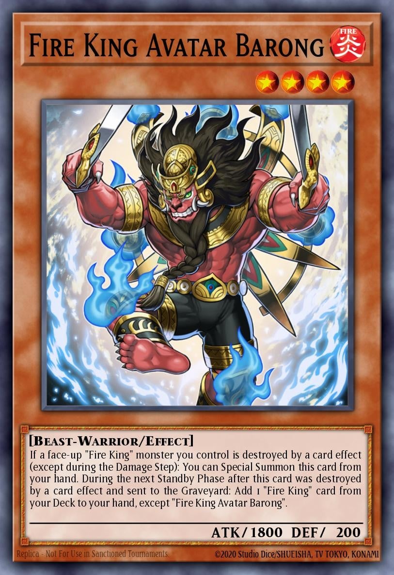 Fire King Avatar Barong - Image 1